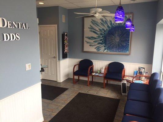 Garrity Square Dental reception area