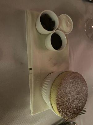 Cookies and Cream Soufflé