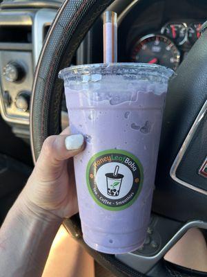 Taro Smoothie no boba.