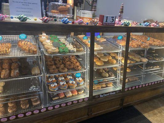 Lots of yummy donuts to choose from