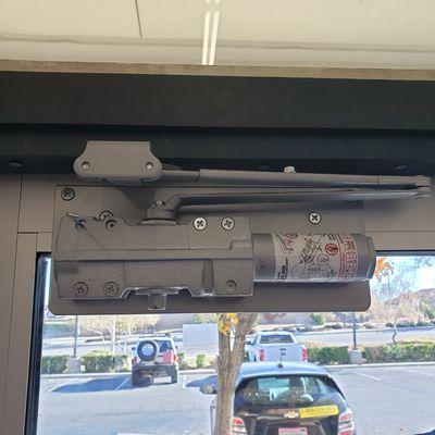 New LCN4040 Door Closer Install