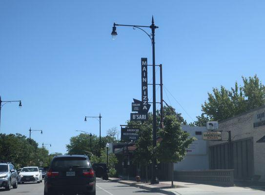 Storefront and signage.