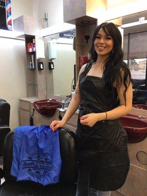 Welcome Aylin to Juan's Barbershop.