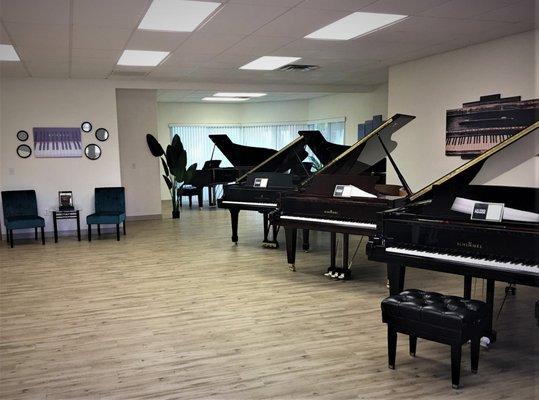 New and used grand pianos by top brands