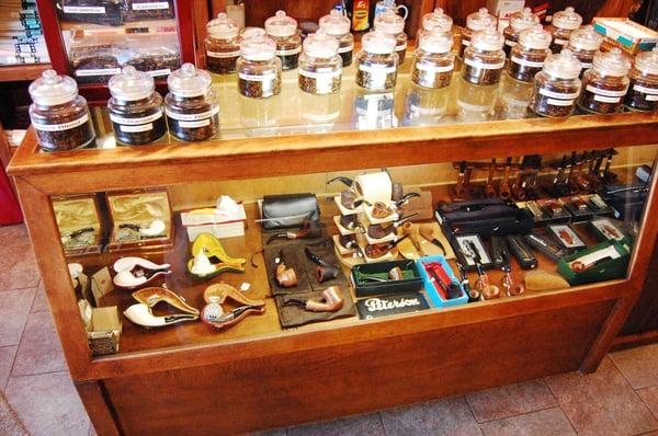 We have great selection of Pipes on hand from Briars to Meerschaum's