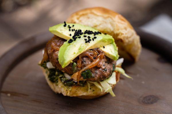 Bhoomi lamb burger