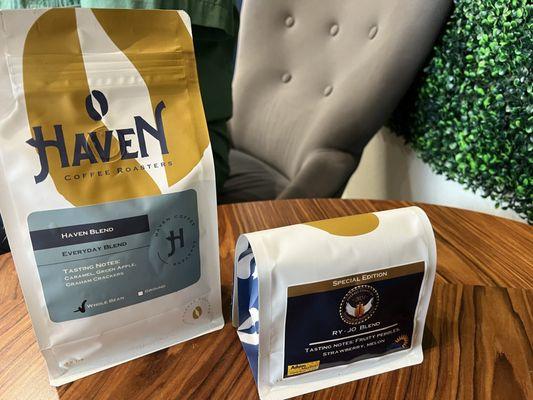 Haven Blend and RY-JO blend: notes of fruity pebbles, strawberry and melon- I think this blend is what they won the Golden Bean award for.