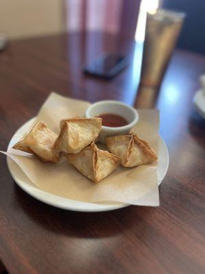 Fried Cream Cheese Wontons