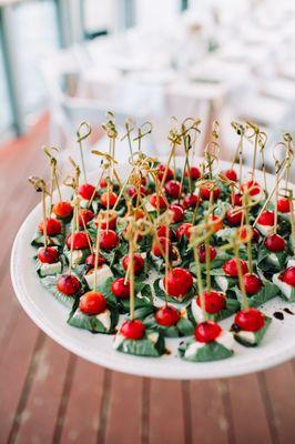 Waimea Tomato Caprese Skewers Photo by Fletch Photography