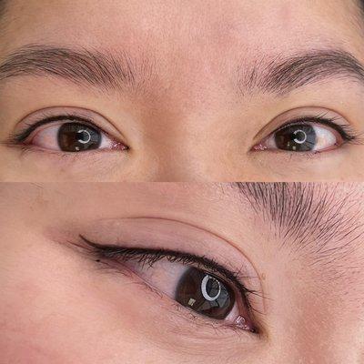 Lash enhancement with small wing