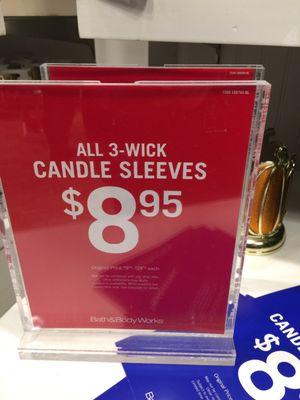 $8.95 candles