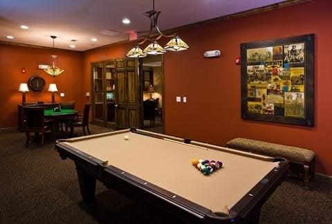 | Billiard Den | From poker tournaments to a game of pool, this room sees it all