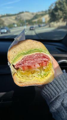 Salami Sandwich