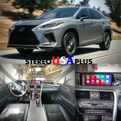 lexus rx350 apple carplay android auto integration on OEM Factory Radio