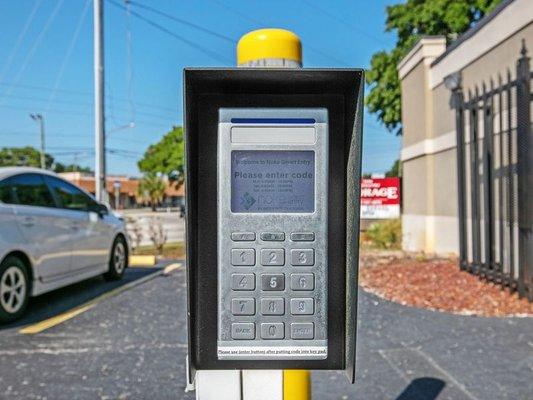 Keypad - Extra Space Storage at 2180 Drew St, Clearwater, FL 33765