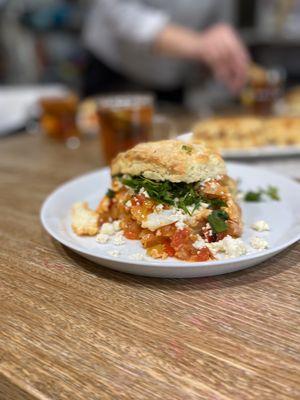 Shakshuka scone