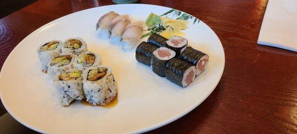 2 Roll & 3 Pcs Sushi Special