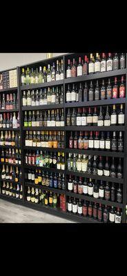 Good selection of wine