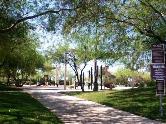 Playground, tennis courts, etc.