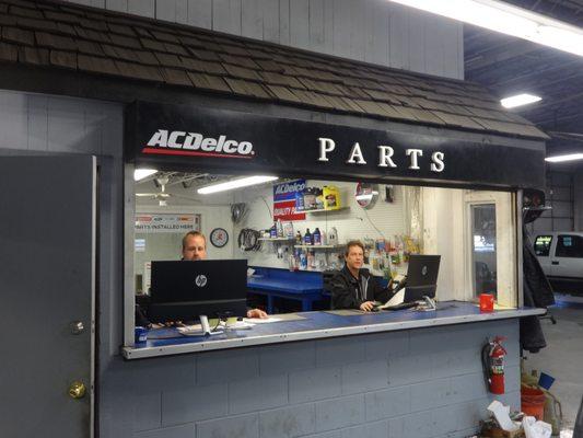 Parts Department