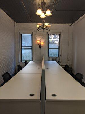 Private Communal Desk Space