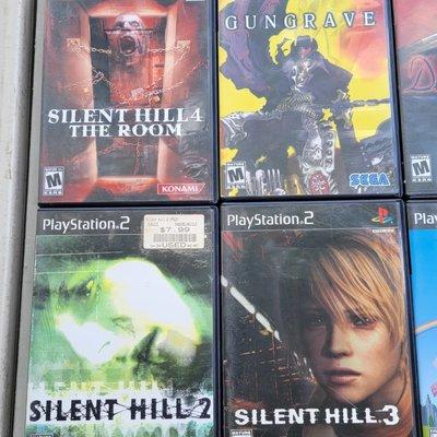 Hard to find ps2 titles.