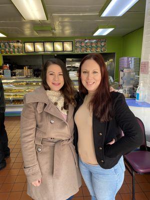 Angelica & Courtney at Martinez Chamber of Commerce Ribbon Cutting Ceremony for Alhambra Donut & Deli