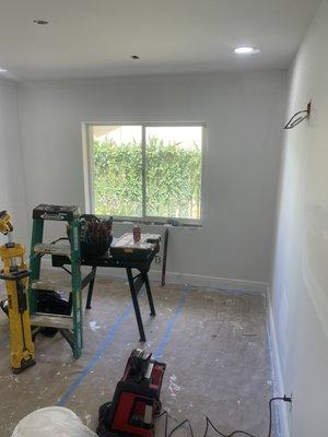 Drywall and paint