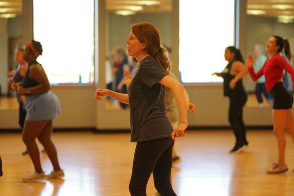 Zumba Group X Fitness Class at Island Health & Fitness