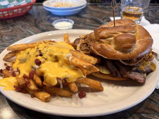 Brisket sandwich