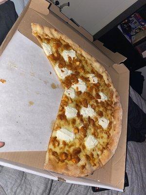 White Buffalo Chicken Pizza