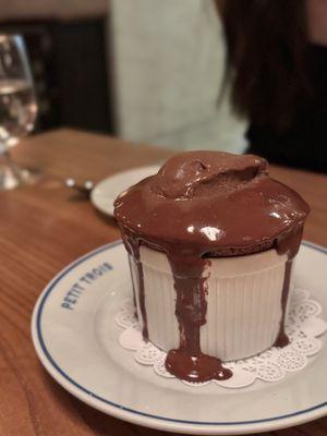 Chocolate souffle