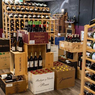 The best way to shop is through our website (vinousreverie.com) - bottle shots, critical reviews, wine description, food pairing ideas, etc.