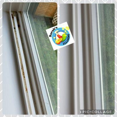 We clean every edge of your windows!! This is a deep cleaning