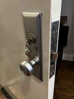 Mortise lock