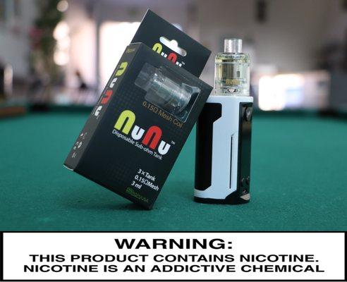 Purchase a mod devices and got a nunu disposable tank for free