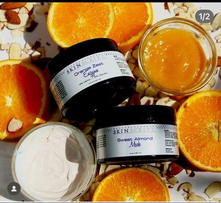 Orange brightening Facial