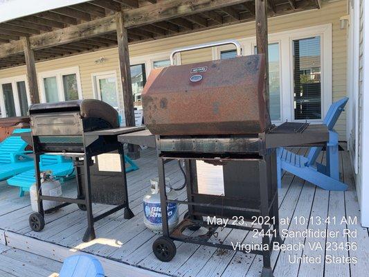 Gas grills - rusted out