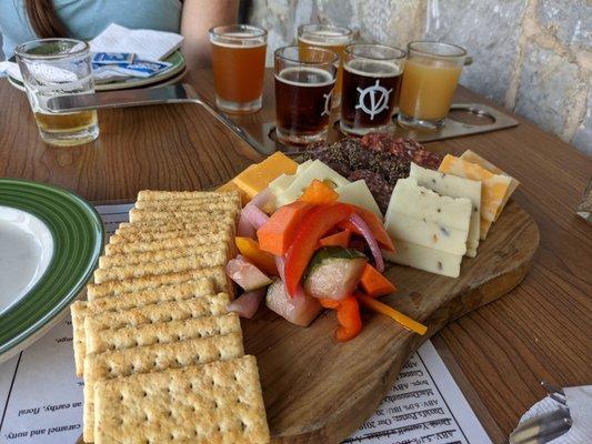 Charcuterie board.