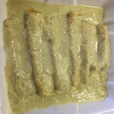 5 Enchiladas (green chili cheese)