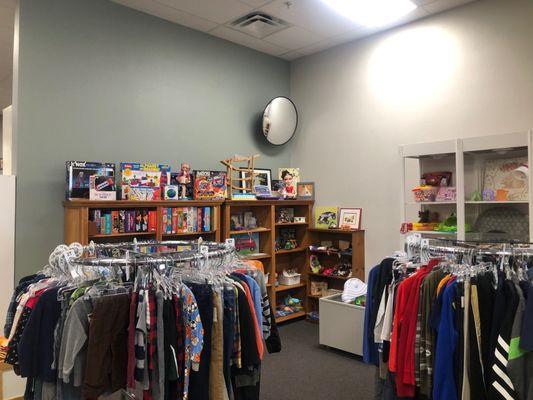 Children's clothing at Angels' Attic