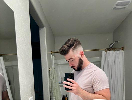 A fresh ass fade