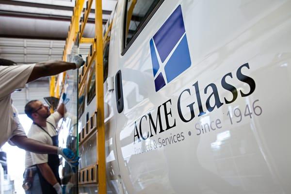 ACME Glass provides complete mobile and emergency service.