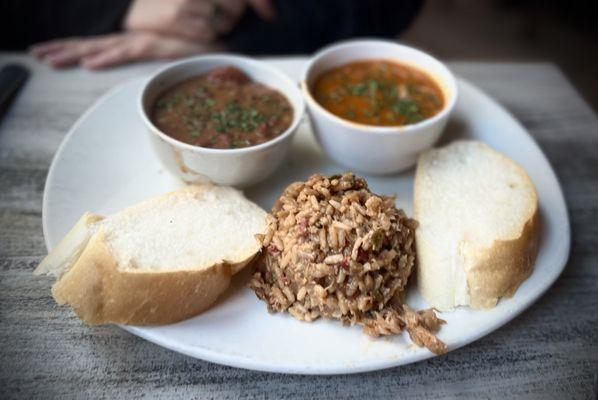 Jambalaya, Seafood Gumbo, Crawfish Etouffee