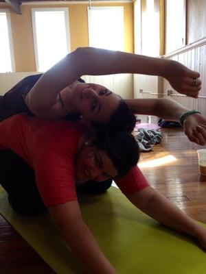 Radiant Child Yoga teacher training run by Checka!