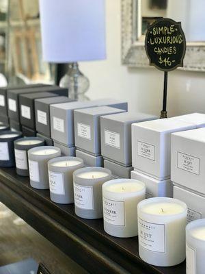 Luxurious candles