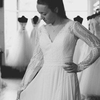 Our affordable collection of gorgeous wedding dresses ranges in price from $800 - $2500