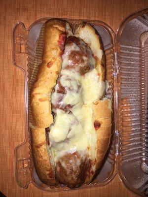 Meatballs sub