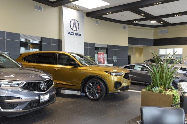 Tiger Eye MDX in the showroom.