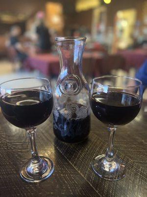 House Cabernet - half carafe